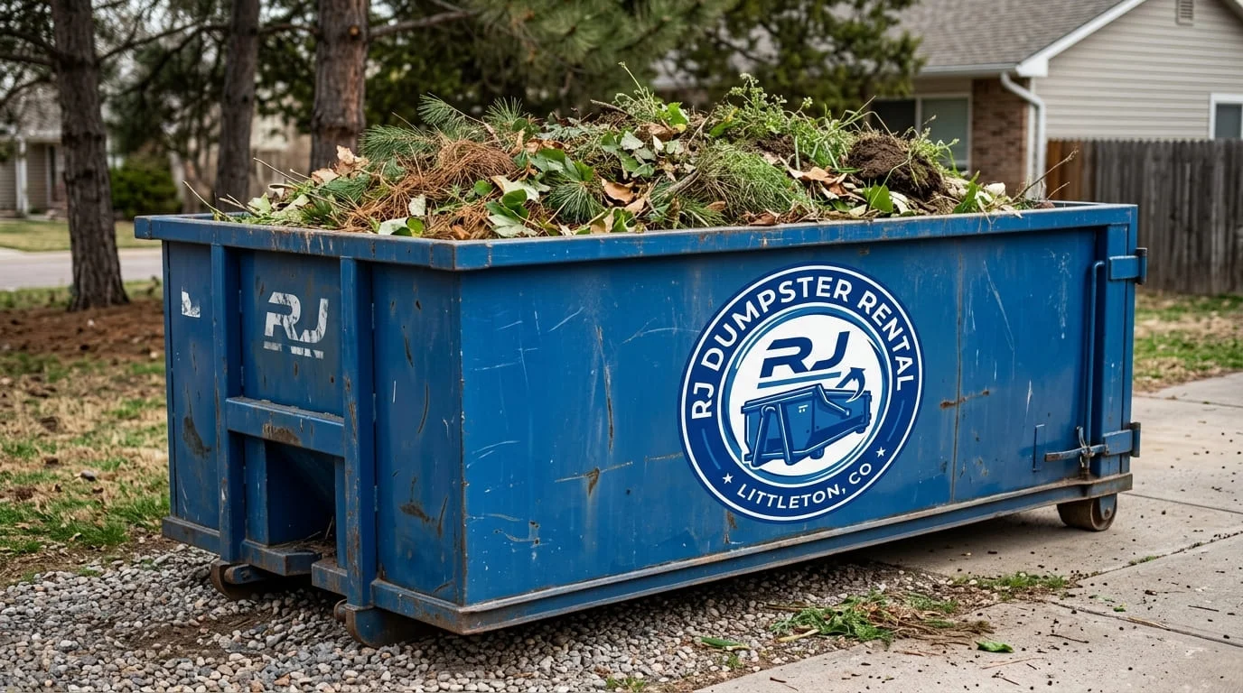Yard Waste Dumpster Rental Littleton CO-img
